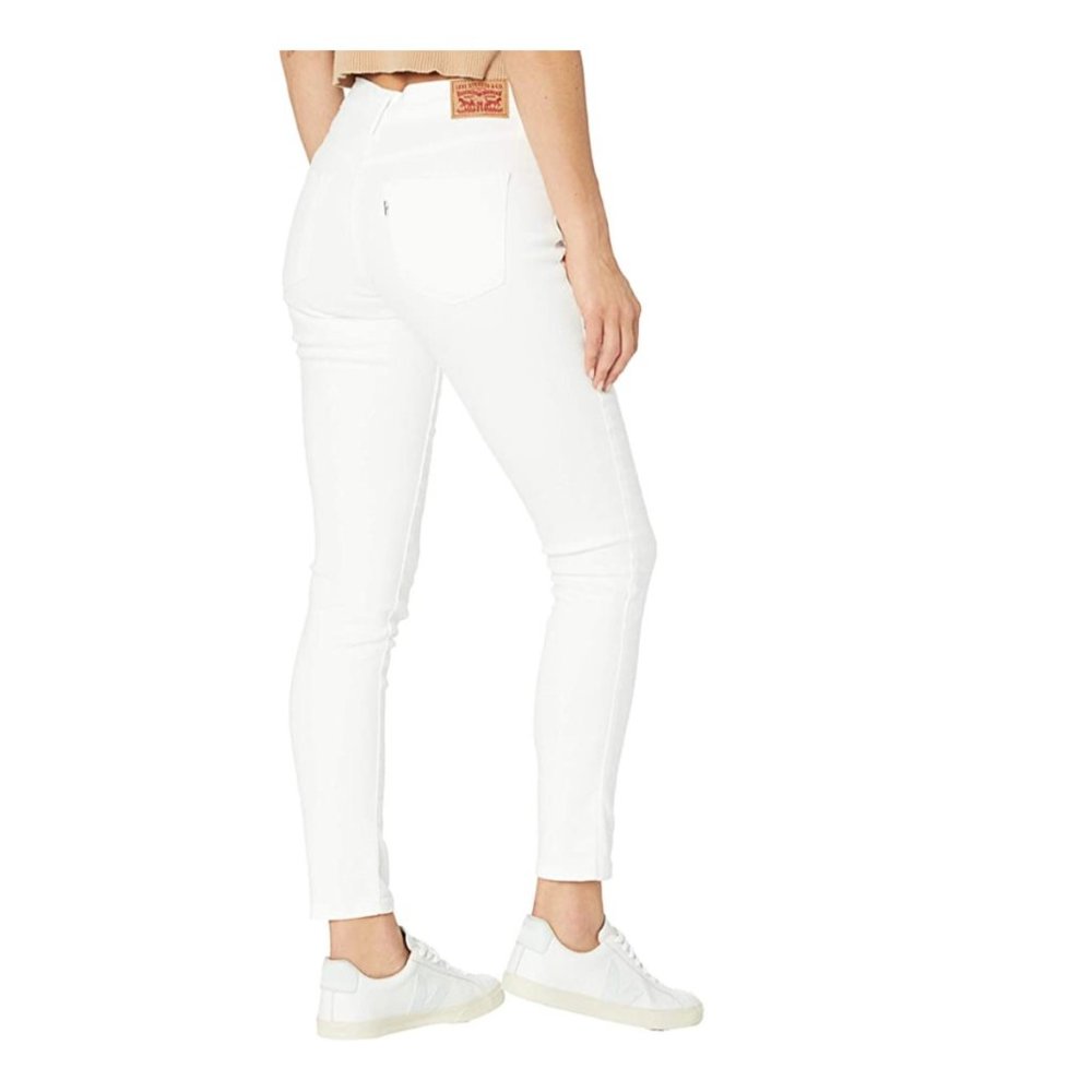Levi's 312 shaping slim white stretch jeans 29